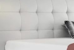 Čalouněná postel BERAM s matrací, 200x200