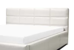 Čalouněná postel PEGGY s matrací, 200x200