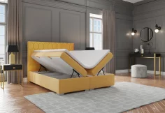Čalouněná postel boxspring PLATIO