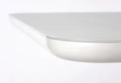 Rozkládací jídelní stůl BIRKER, 160-200x76x90, bílá