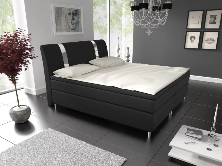 Čalouněná postel AGARIO III, 180x200, D9
