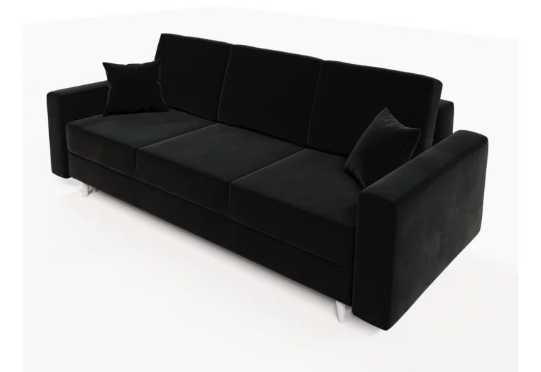 Canapea extensibilă tapițată BRISA, 230x87x87, itaka 15