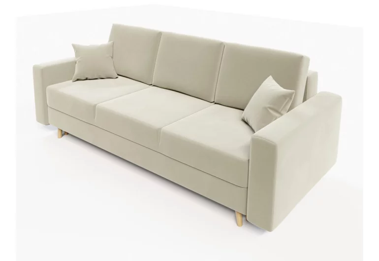 Canapea extensibilă tapițată BRISA, 230x87x90, itaka 16